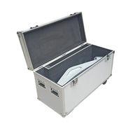 Estuche de vuelo de aluminio contrachapado de 9/12mm Estuche rígido duradero para instrumentos musicales
