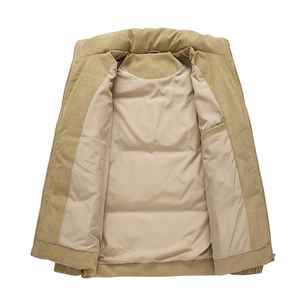 Nouvelle veste d'hiver chaude pour homme 2026 avec fermeture éclair, style décontracté, coupe-vent, en duvet - Product Image 3