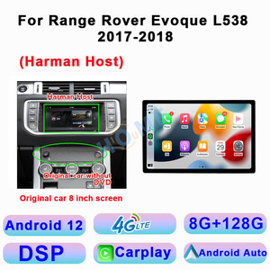 Lecteur multimédia de navigation GPS à double système Android 12 128G 13 pouces avec <span class=keywords><strong>CarPlay</strong></span> sans fil pour Land Rover Range Rover Sport Vogue <span class=keywords><strong>Evoque</strong></span> - Product Image 4