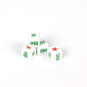 סט קוביות אקולוגיות חרוטות בהתאמה אישית, קוביות מודפסות ב-UV עם מילים למשחק שיחה במסיבות, לוגו בהתאמה אישית, עץ, יצרן OEM, הזמנות בכמויות גדולות - Product Image 2