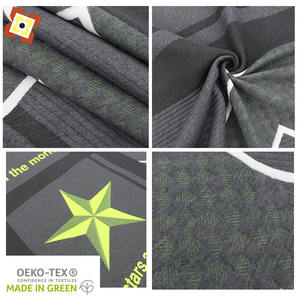 Venta al por mayor de colchones de tela teñida de hilo de microfibra tejido de fibra de carbono almohada Topper fundas de cama de <span class=keywords><strong>hotel</strong></span> de fabricantes - Product Image 2