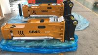 Brise-roches hydrauliques pour excavatrices de 0 à 20 tonnes avec adaptateur et burin