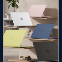 Carcasa Rígida de PC con Diseño de Marco de PC, Protección Total, Anti-amarillamiento, Anti-huellas Dactilares para MACBOOK