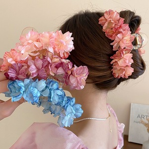 Flower waterfall original hydrangea flower tassel <b>clip</b> 2026 new super fairy ancient style new Chinese style hairpin on the back - Product Image 1