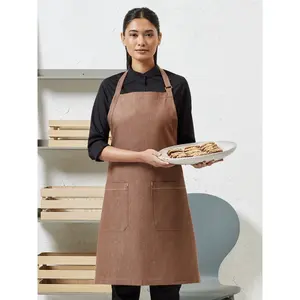 Grembiule in denim biologico e commercio equo, merchandising sostenibile - Product Image 1