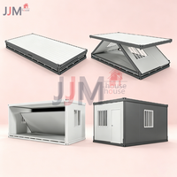 Casa Contenedor Prefabricada Plegable Moderna JJM de 19 pies, Diseño Modular Apilable para Uso en Oficinas, Hoteles, Villas y Obras de Construcción