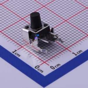 TS-1093C-A9B3-D1 Tactile Switch Switch Single Pole Single Throw Round Button 2.5N 6mm - Product Image 1