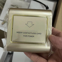 Ahorro de energía programable 40A 125Khz RFID T557 Interruptor de alimentación de pared eléctrica Tarjeta especial Función de control de tiempo de acceso