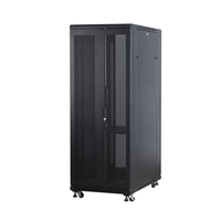 Armoire de serveur réseau, fabrication en acier SPCC de qualité supérieure, armoire de serveur réseau sur pied, rack de serveur 12U-47U, stock, charge de 1000 kg