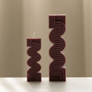 New Luxury 3D Resin Wax Large Pillar Silicone <b>Silicon</b> Body Candle Jar Mould Mold Custom Birthday Cake <b>Tools</b> Making 3D Candles - Product Image 1