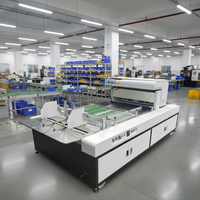 Printer Digital Industri Baru Semi-Otomatis dengan Pengumpan Dokumen Otomatis untuk Panel Kardus Bergelombang dan Panel Sarang Lebah, Lebar Halaman A3, 4-Warna