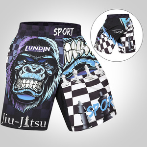 Pantalones cortos importados de China de lucha definitiva Animal impreso de Muay Thai pantalones de boxeo - Product Image 3