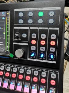 Mezclador de audio profesional de 24 canales, sistema de sonido Dante para grabación de <span class=keywords><strong>DJ</strong></span>, consola de mezcla Digital, escritorio GIG, 24 canales, <span class=keywords><strong>PLUS</strong></span> - Product Image 5