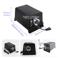Moteur lumineux à fibre optique LED haute puissance 60W IP65 RGBW pour décoration extérieure