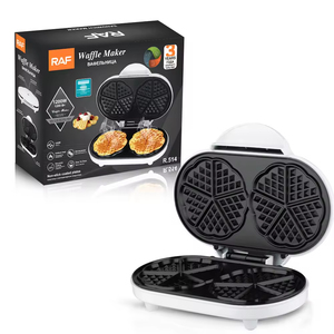 Máquina para Hacer Waffles Eléctrica Antiadherente, Mini Máquina para Desayunos, Máquina para Hacer Waffles Doble para el Hogar - Product Image 5
