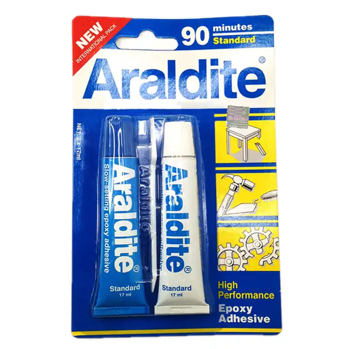 araldite 90 minutos resina epoxi pegamento de dos componentes adhesivo  impermeable