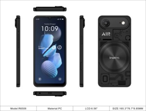 Teléfono Inteligente Invens Air 1 de 6.56 Pulgadas, 4+128GB, Cámara Principal de 13MP, 5000mAh, Doble SIM, Android 16 - Product Image 2