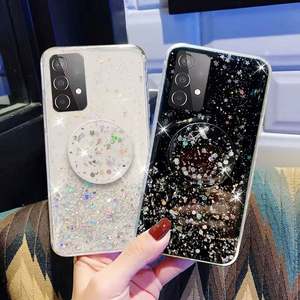 All'ingrosso Bling Glitter Capa De Celular <span class=keywords><strong>A32</strong></span> 4G 5G custodie in Silicone per Samsung <span class=keywords><strong>A32</strong></span> <span class=keywords><strong>Cover</strong></span> posteriore per Samsung Galaxy <span class=keywords><strong>A32</strong></span> - Product Image 2