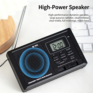 วิทยุพร้อม FM <span class=keywords><strong>AM</strong></span> SW หลายย่านความถี่ หน้าจอ LCD ควบคุมด้วยระบบนาฬิกา วิทยุดิจิตอลสเตอริโอ โรงงานผลิตตามสั่ง OEM ขายส่ง - Product Image 3