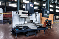 Fraiseuse verticale CNC XK7126, technologie GSK, broche simple (cône BT40), commande Fanuc, nouvelle construction