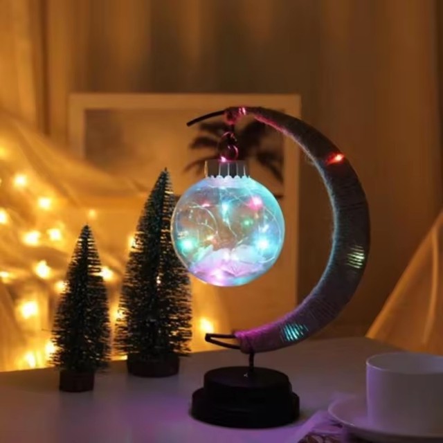 Romantic Style Crescent Moon Led Light Home Indoor Outdoor Decoration Lamp Light Hotel Bedroom Decor