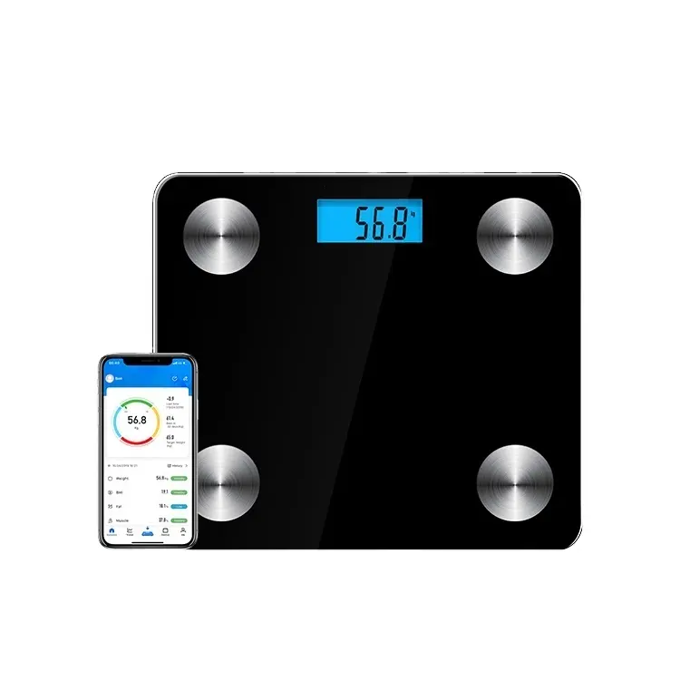 Fat Scale Canny Electronic Blue-tooth Fat Scale Human Health Weight Monitor Smart Body Scale