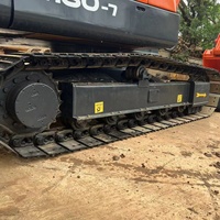 Excavatrice sur chenilles Doosan DH60-7 d'occasion de 6 tonnes avec moteur et pompe haute performance