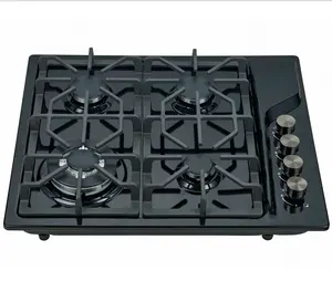 home appliance gas cooktop 4 burner enamel kitchen hob OEM/ODM built in gas stove