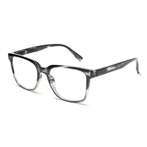 Wholesale Cheap Plastic Fashion Readers Eyeglasses Square Frame Women Men Reading Glasses