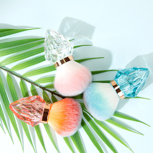 Brosse à poussière pour ongles en diamant de haute qualité, portable, pour le nettoyage de la poudre acrylique, outil de maquillage pour la manucure artistique - Product Image 6