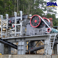Concasseur à mâchoires PowerMax Ultra, solution de concassage primaire à haute efficacité, 200-1000t/h, moteur AC, utilisation dans l'exploitation minière