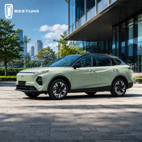 Véhicule électrique FAW Bestune JOYEE S08 en gros, autonomie de 210 km, conduite à gauche, 5 places, avec filtre PM2.5, climatisation automatique et aérations arrière