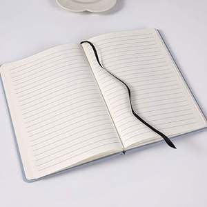 Classic <b>A5</b> Journal Notebook Low Cost PU Leather Hardcover with Elastic Strap for Office Business Promotion Personal Planner - Product Image 4