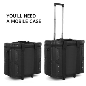 Sac à roulettes étanche, antichoc et anti-poussière pour la photographie et la vidéo, boîte à roulettes pour flash, étui de transport pour utilisation en extérieur et en studio - Product Image 2