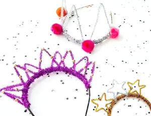 100 Piezas de Limpiapipas de Chenilla con Purpurina de Colores Personalizados, Varillas de PET con Alambre de Hierro, de Alta Calidad, para Manualidades DIY - Product Image 3