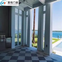 Volet roulant moderne sur mesure, occultant, étanche, isolant thermiquement, en bois, pour fenêtre de patio intérieure