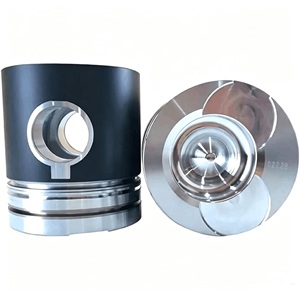 Piston 65.02501-0222B pour moteur diesel Doosan Daewoo Develon DE12, pièces détachées pour machines de construction, pièces Doosan - Product Image 2