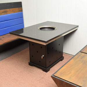 UL NSF ETL โต๊ะย่างบาร์บีคิวไฟฟ้าแบบเกาหลีหินควอตซ์ไร้ควัน - Product Image 4