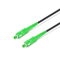 Kabel Fiber Drop Panjang Sesuai Pesanan 1 Fiber SC APC ke SC APC Single Mode (OS2) LSZH 2.0 X 5.0mm