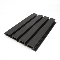 Revêtement WPC moderne, panneau composite en bois d'intérieur, bardage, panneaux muraux en PVC imperméables pour décoration murale intérieure et extérieure