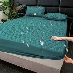 <span class=keywords><strong>Drap</strong></span>-housse Confort Maison Classique, Uni, Imperméable et Résistant aux Taches - Product Image 5