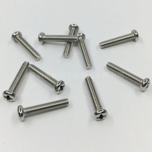 Stainless Steel 201 Phillips Head Machine Screws M3 M4 M5 M6 M8 Round Head Pan Head Metric Grade A Standard Thread - Product Image 2