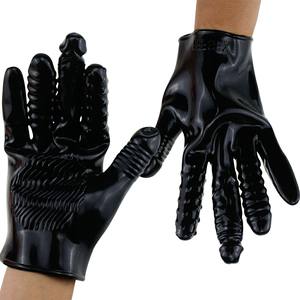 Kostenlose individuelle Schachtel - Sexhandschuhe Fingering Dildo Masturbation erotische Vagina Stimulator Selbstbehagliche Brust Nippel Bdsm Spielzeug - Product Image 6