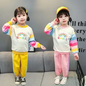 Nieuwe Kinderkleding Sets Kinderboetiekkleding Groothandel Baby Meisje Lente Herfst Outfit Set