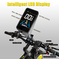 Vélo de montagne électrique à double moteur sans balais, batterie au lithium 52V 32AH, frein hydraulique 26 pouces 4.0, vélos électriques à pneus larges 250W