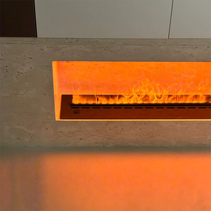 Modèle populaire de <span class=keywords><strong>cheminée</strong></span> électrique atomisante européenne, taille personnalisable, double commande, télécommande, application, flamme LED réaliste, <span class=keywords><strong>chauffage</strong></span> rapide - Product Image 3