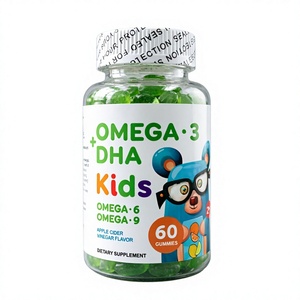 Coreal Halal Natural Clean <b>Omega</b> <b>3</b> DHA Kids <b>Gummies</b> OEM/ODM Private Label Factory Supply for Vitamin Adults - Product Image 1