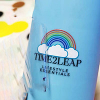 Autocollants d'impression par transfert de chaleur avec logo personnalisé en gros étanches pour boîtes en papier bouteilles en verre