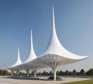 Gazebo Pequeño para Jardín con Estructura Metálica para Patio Trasero, Parque, Área de Descanso al Aire Libre y Decoración de Paisajes Residenciales - Product Image 6