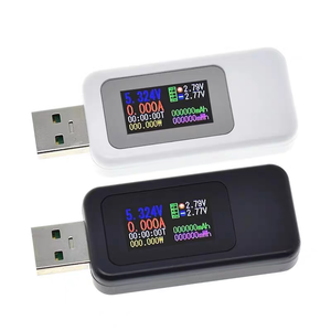 Probador USB 10 en 1, <span class=keywords><strong>volt</strong></span>ímetro <span class=keywords><strong>Digital</strong></span> de CC, amperímetro, medidor de voltaje de corriente, amperímetro de voltios, Detector, indicador de cargador de Banco de energía - Product Image 4